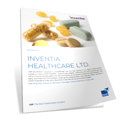 First SAP S/4HANA Transformation Launch by Inventia Healthcare Ltd in India Using SNP BLUEFIELD™